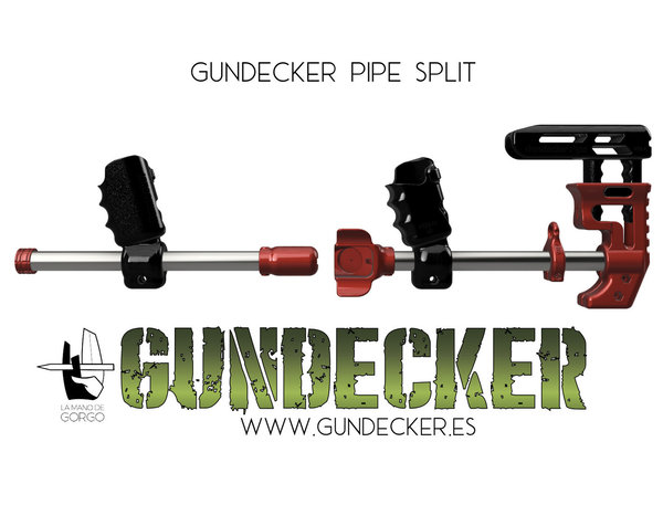 Gundecker "Pipe SPLIT" Aluminio